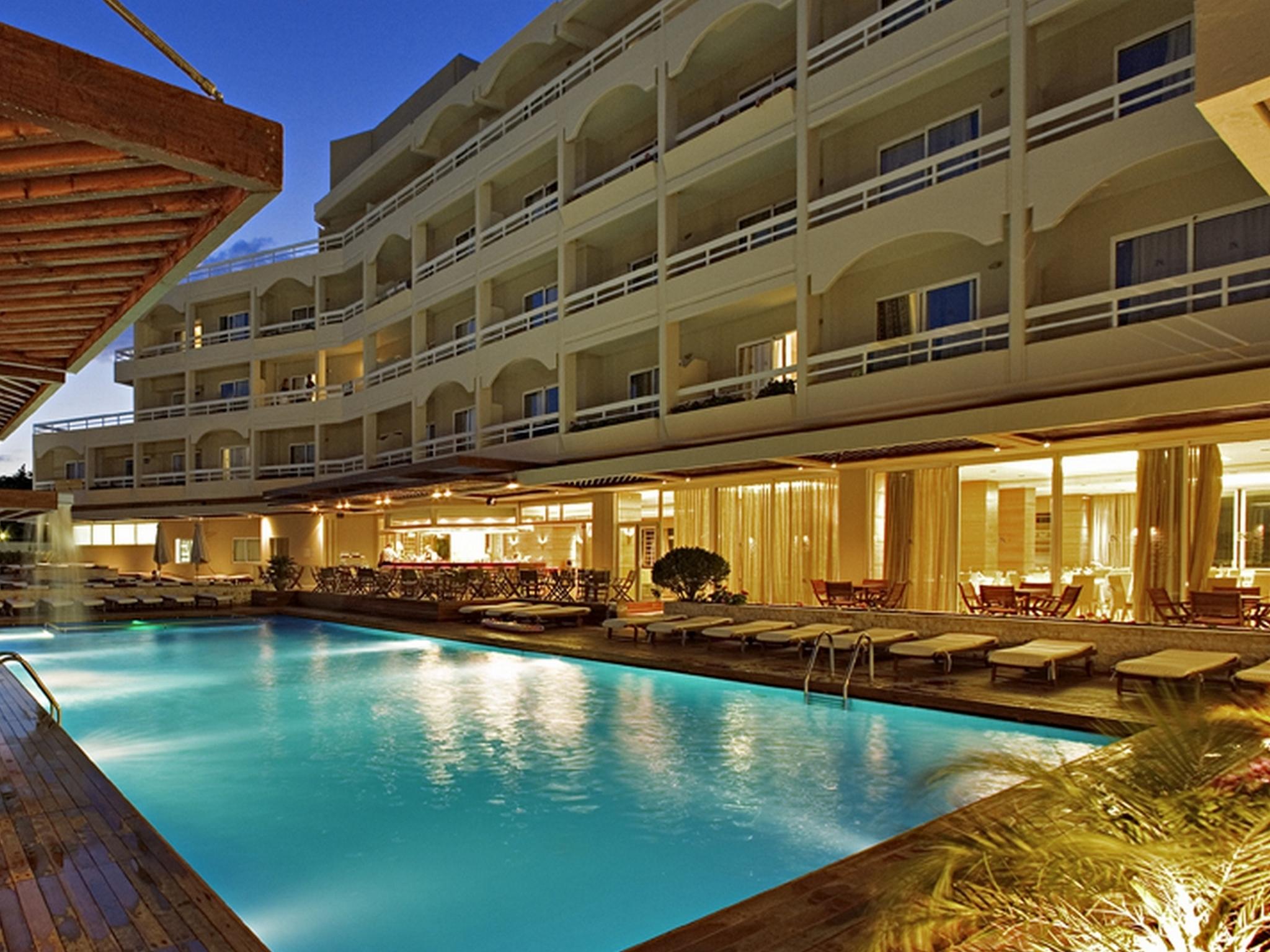 Athineon Hotel Rhodes City Exterior foto