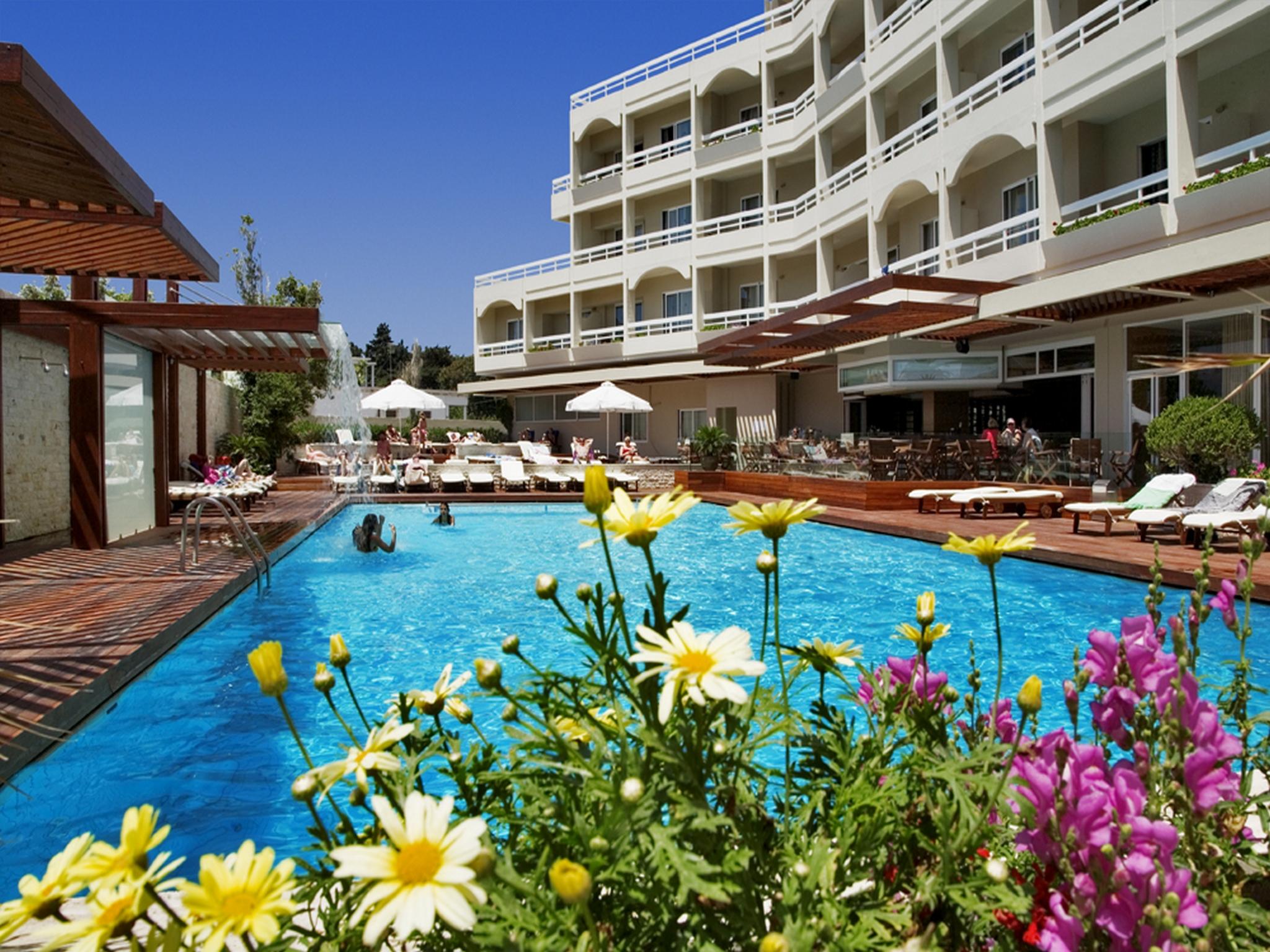 Athineon Hotel Rhodes City Exterior foto
